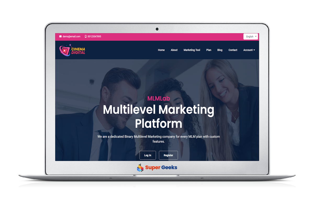 MLM Company Website Development
