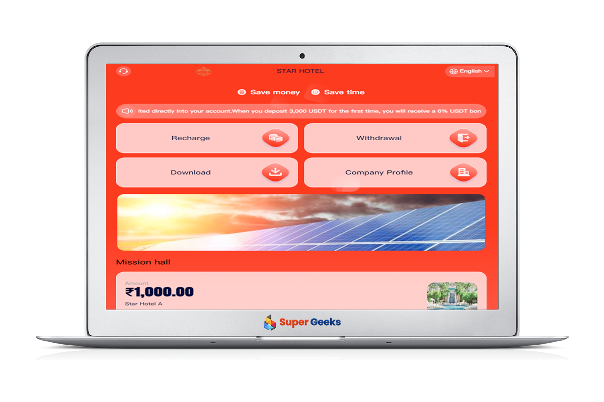 Investing Website Development