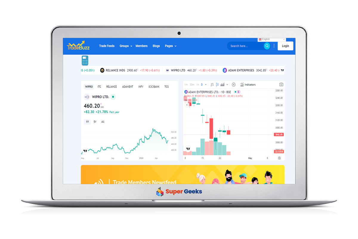 Trading Social Network Development